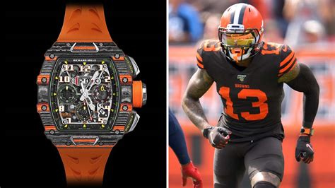 odell wearing richard mille|odell beckham jr watch.